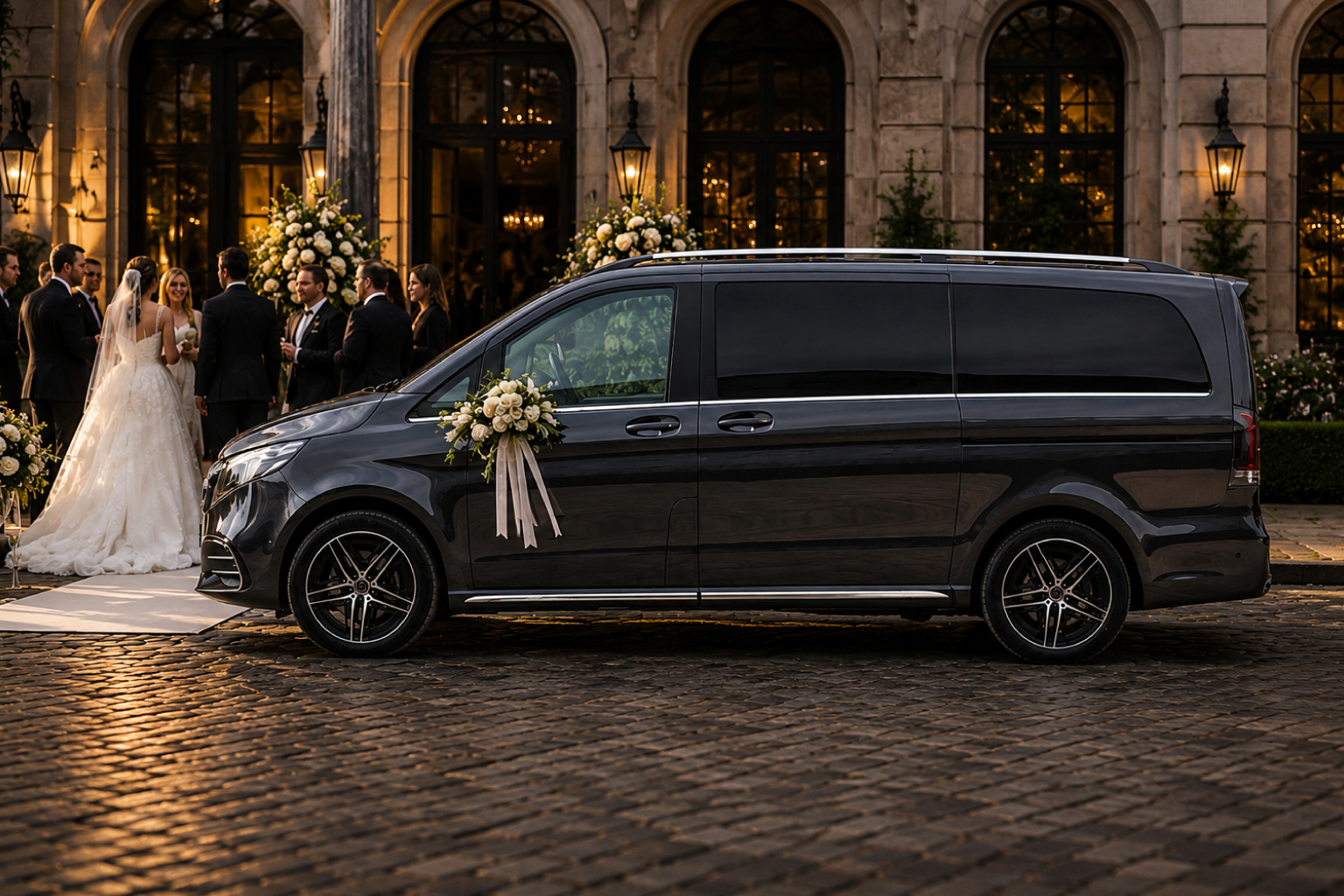 Chauffeur service for private events and weddings
